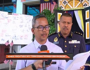 Nombor pendaftaran akui terima bidaan tertinggi lebih RM200,000