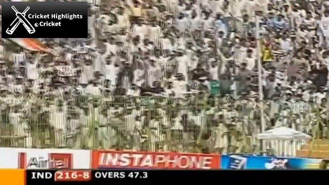 India vs Pakistan 3rd ODI 2004 Samsung Cup Cricket Highlights-