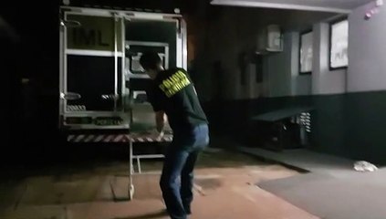 Vítima de homicídio da entrada no Instituto Médico Legal