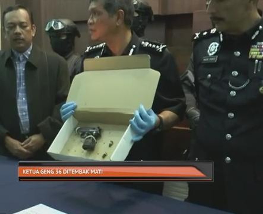 Ketua Geng 36 ditembak mati
