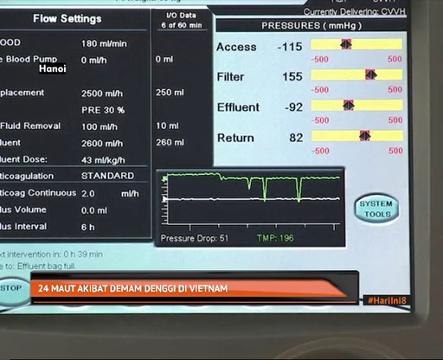 24 maut akibat demam denggi di Vietnam