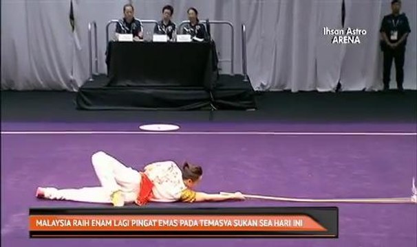 Malaysia raih enam lagi pingat emas pada temasya Sukan SEA hari ini