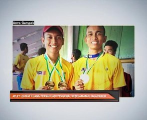 Atlet lompat kijang pernah jadi pengawal keselamatan, jaga parkir