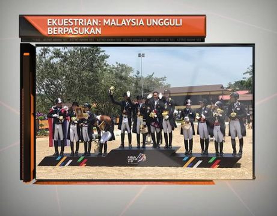 Ekuestrian: Malaysia ungguli berpasukan