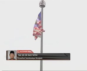 Tiada semangat rukun negara punca kurang rakyat kibar bendera - Dr Rais
