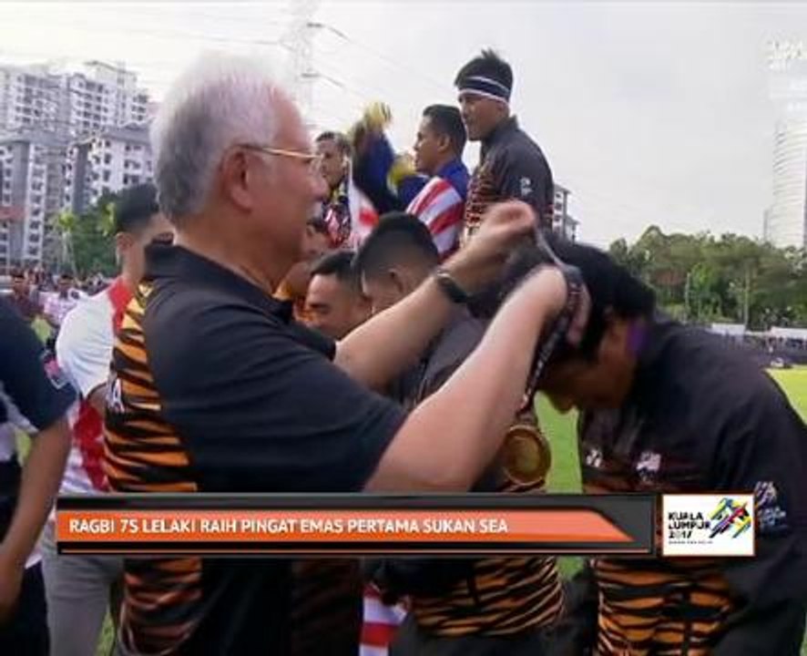 Ragbi 7S raih pingat emas pertama Sukan SEA