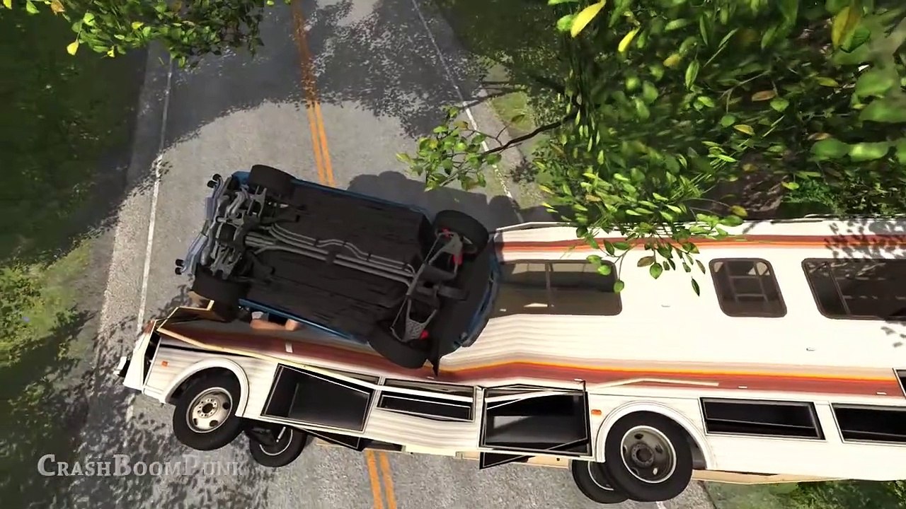 High speed car crashes