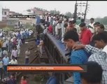 Kereta api terbalik: 23 maut, 21 cedera