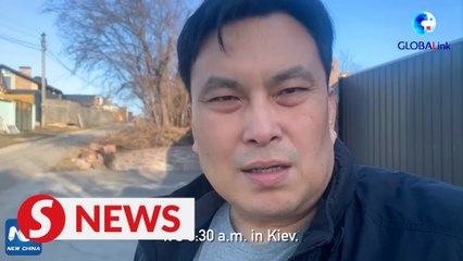 Chinese in Kiev shows preparations to get over conflict