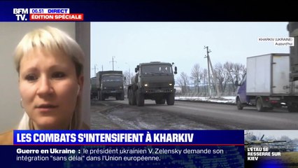 "Il faut attendre entre 1h30 et 2h pour entrer dans un supermarché": Jenny, Française habitant à Kharkiv en Ukraine, raconte son quotidien