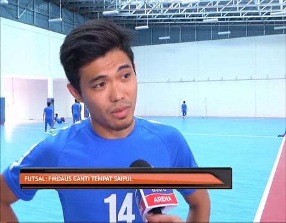 Futsal: Firdaus ganti tempat Saiful