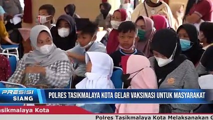 Polres Tasikmalaya Gelar Vaksinasi dengan Doorprize Sepeda