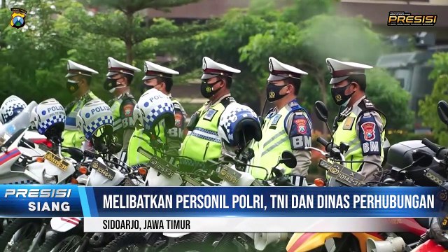 Polresta Sidoarjo Gelar Apel Pasukan Operasi Keselamatan Semeru 2022