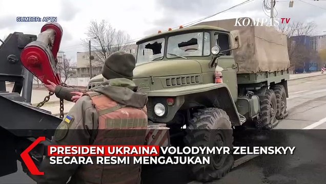 Di Tengah Invasi Rusia, Presiden Ukraina Resmi Ajukan Permohonan Gabung Uni Eropa!