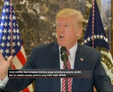 Trump cetus kemarahan berhubung insiden di Virginia