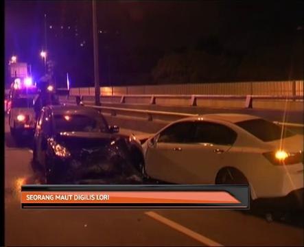 Seorang maut digilis lori