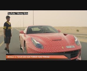 Remaja 15 tahun dah ada Ferrari edisi terhad