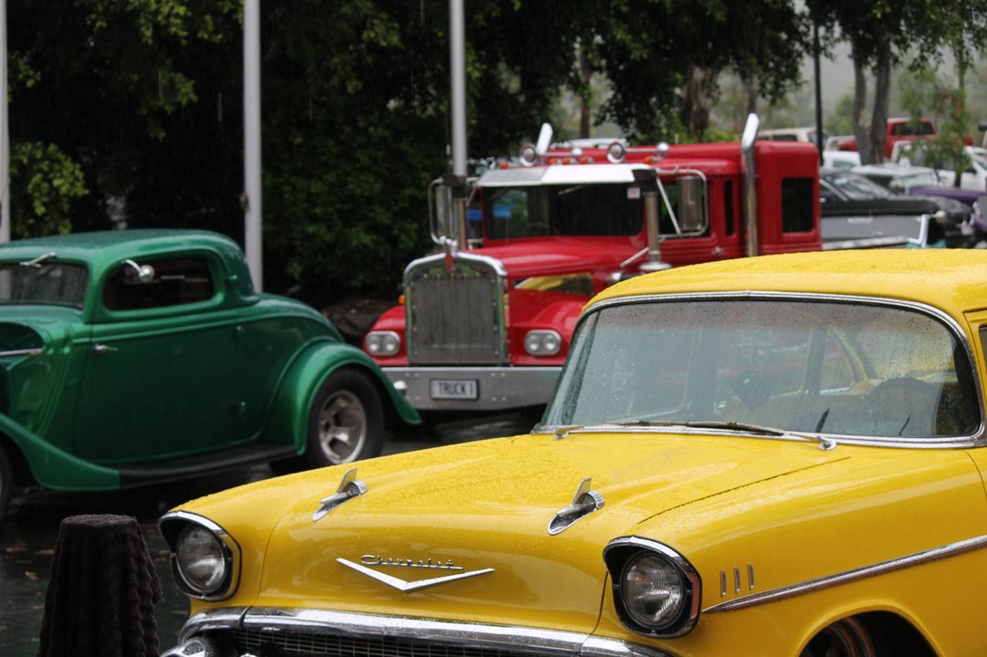 Hot rods line up at Kooralbyn resort