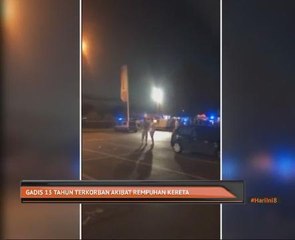 Gadis 13 tahun terkorban akibat rempuhan kereta