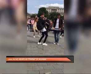 Liam Payne hiburkan peminat di jalanan