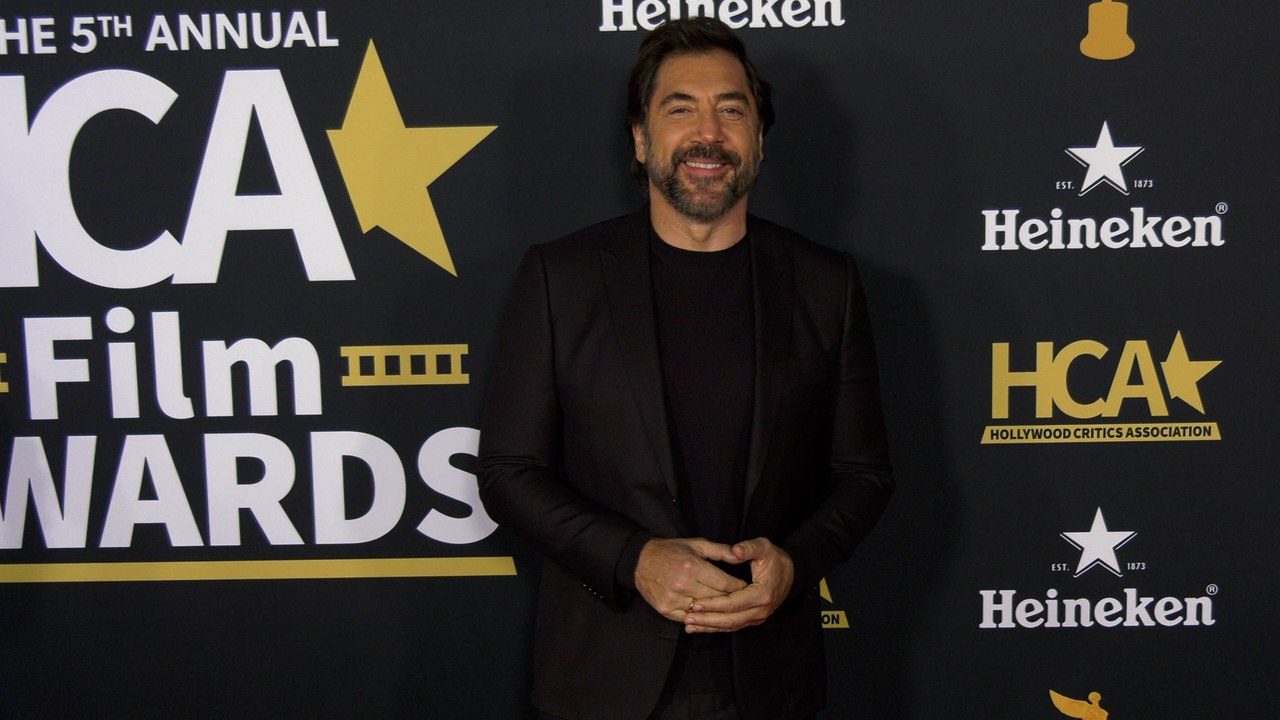 Javier Bardem "5th Annual HCA Film Awards" Red Carpet