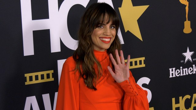 Natalie Morales 5th Annual HCA Film Awards Red Carpet Fashion