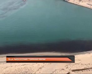 Teluk Parsi dicemari tumpahan minyak