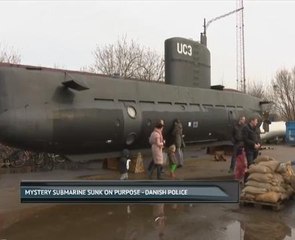Mystery submarine sunk on purpose - Danish police