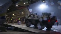 Melindungi Ukraina, Pasukan Militer dan Kendaraan Lapis Baja Prancis Tiba di Rumania
