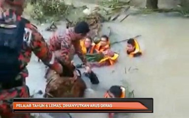 Pelajar tahun 6 lemas, dihanyutkan arus deras