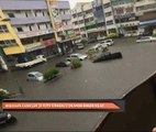 Beberapa kawasan di Kota Kinabalu dilanda banjir kilat