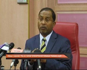 Perak cadang Pulau Jarak diwartakan sebagai taman laut