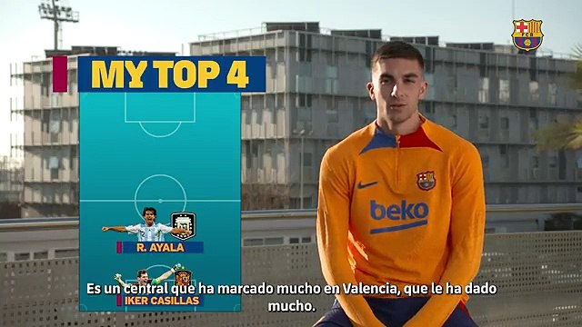 Ferran Torres elige a sus cuatro leyendas / FCB