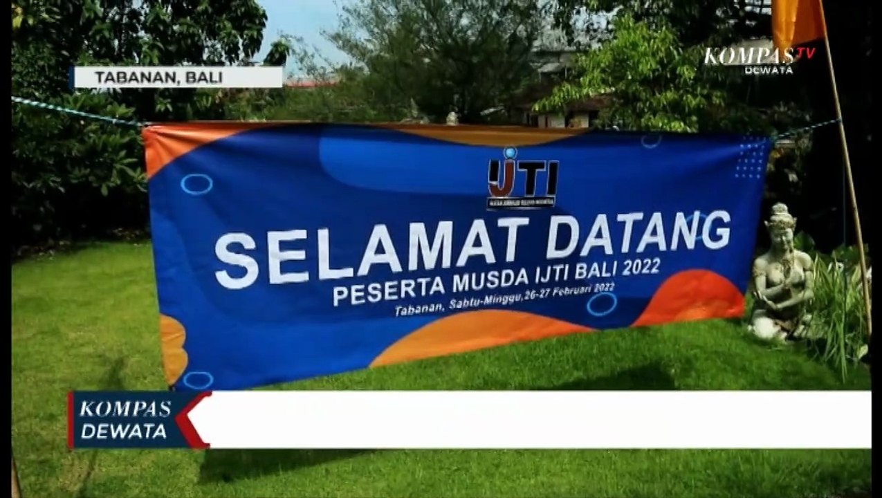 Jurnalis Kompas TV Nahkodai IJTI Bali Periode 2022-2026