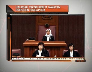 Halimah Yacob rebut jawatan Presiden Singapura