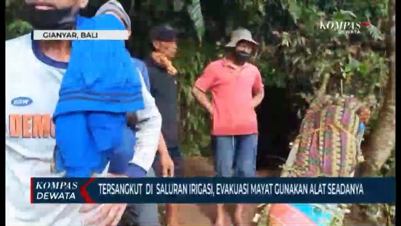 Penemuan Mayat di Saluran Irigasi