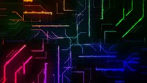 14.Abstract Neon Multicolored Lines Background Loop - Free 4k Background Animation-David TV