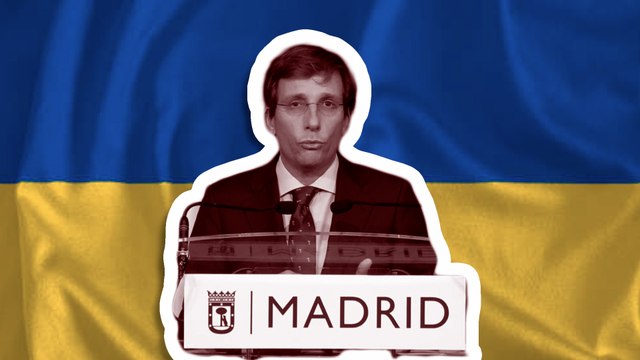 Almeida pide solidaridad a los madrileños con Ucrania