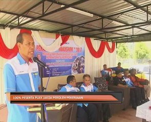 100 peratus peserta PLKK JAKOA peroleh pekerjaan