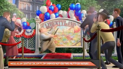 Mesej alam sekitar dalam filem animasi Nut Job Two: Nutty by Nature