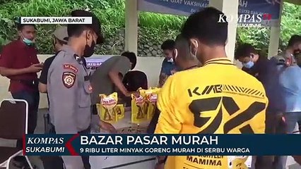 Download Video: 9 Ribu Liter Minyak Goreng Murah Di Serbu Warga