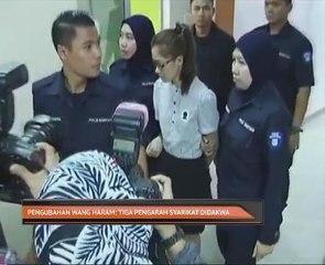 Pengubahan wang haram: Tiga pengarah syarikat didakwa