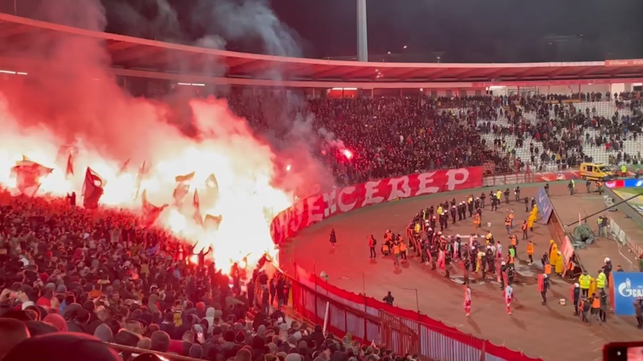Eindrücke vom Belgrader Derby
