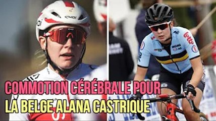 Commotion cérébrale pour la Belge Alana Castrique