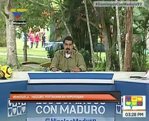 Venzuela: Nicolas Maduro pertahankan keputusan