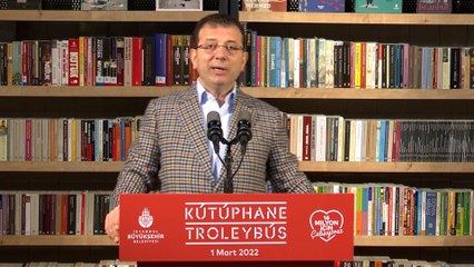 İmamoğlu: Dünyada barışı hakim kılmak adına büyük çabaya ihtiyaç var