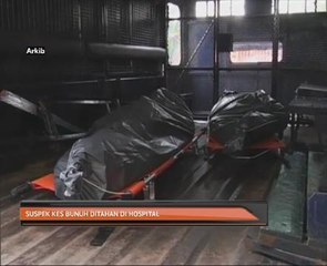Suspek kes bunuh ditahan di hospital
