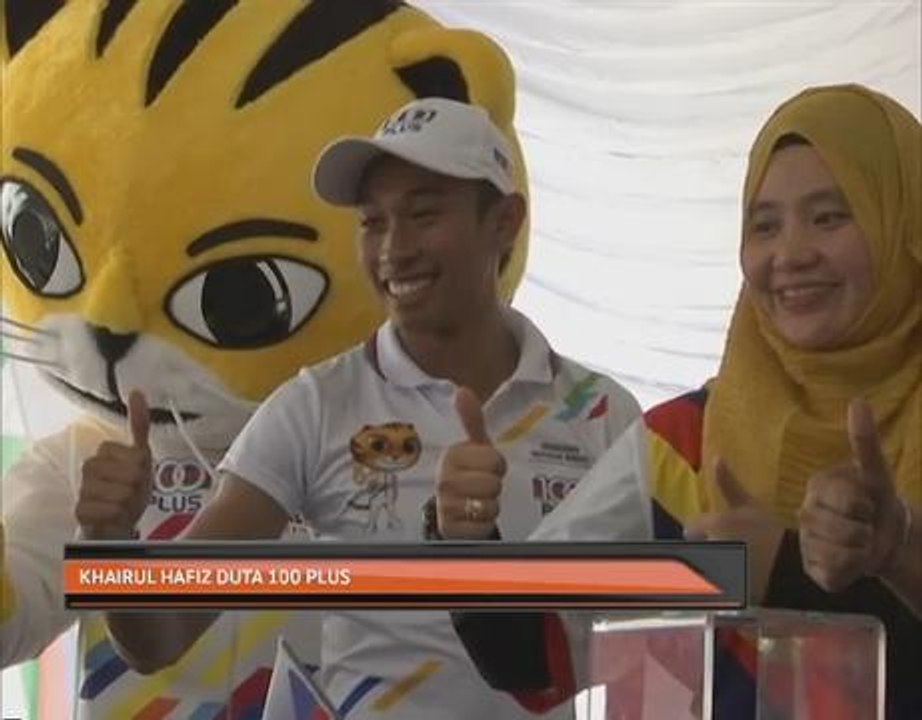 Khairul Hafiz duta 100 Plus