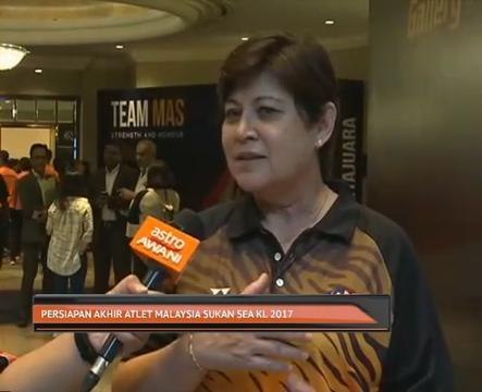 Persiapan akhir atlet Malaysia Sukan Sea KL 2017