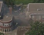 Minneapolis school building collapses after possible gas blast